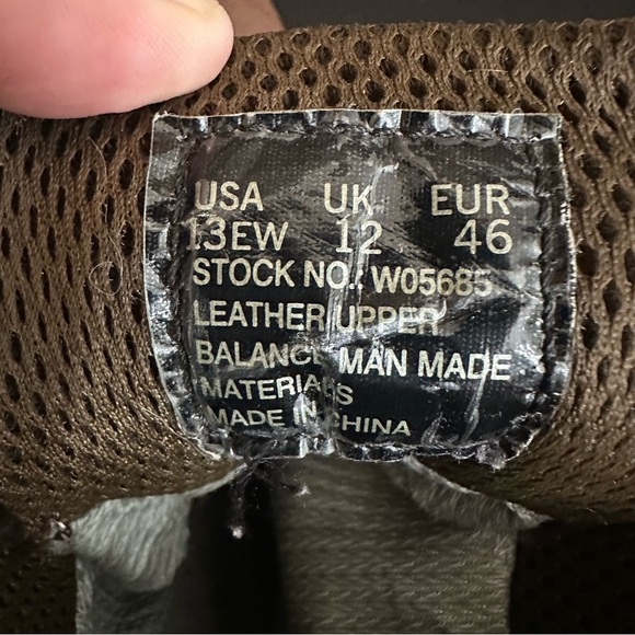 Wolverine Brown Leather Slip Resistant Mens Waterproof Work Boots‎ 13 EW *READ* - Picture 11 of 11